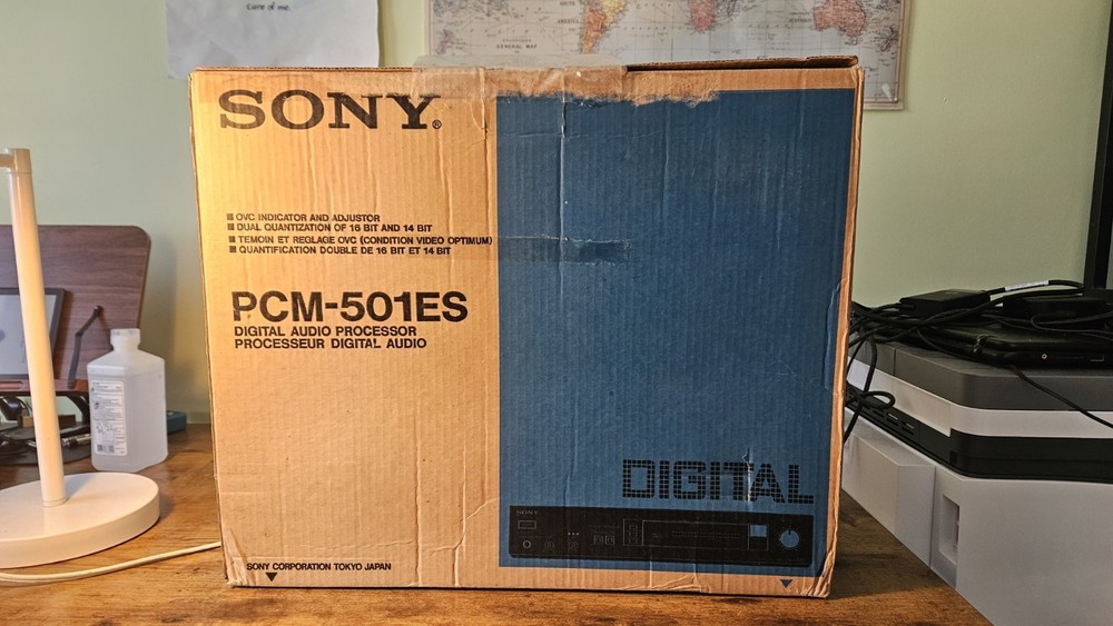 SONY PCM-501 Digital Audio Processor