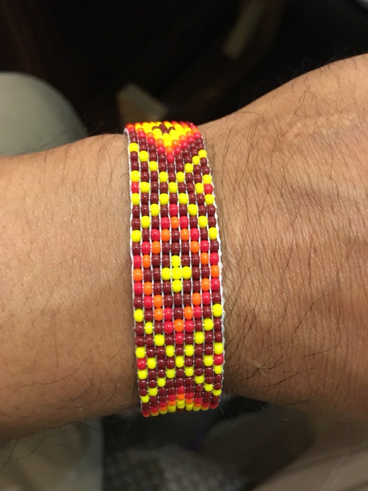 Model # A053. Czech Beads Bracelet