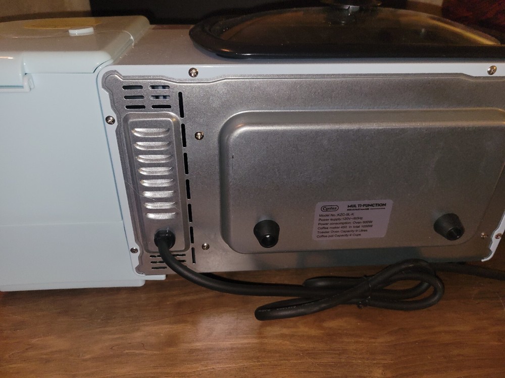 Cyetus Multi-function Breakfast Center Teal Model KZC-9L-K