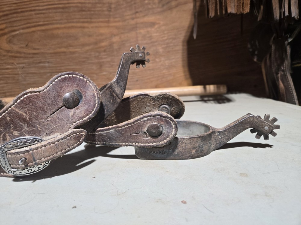 Ray Maheu western spurs
