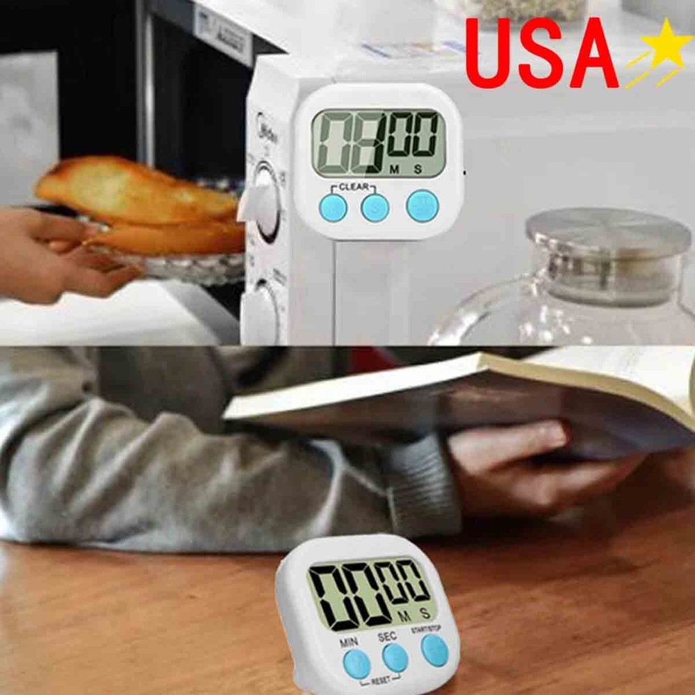 2 pcs Mini timer home office kitchen soup exercise cooking countdown