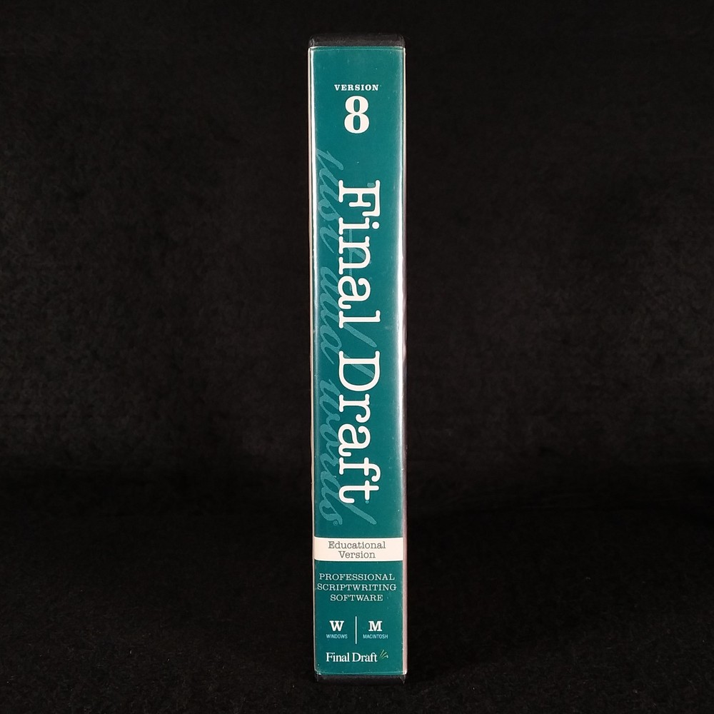 Final Draft - Version 8 - Educational Version - Windows / Mac Software - 2009