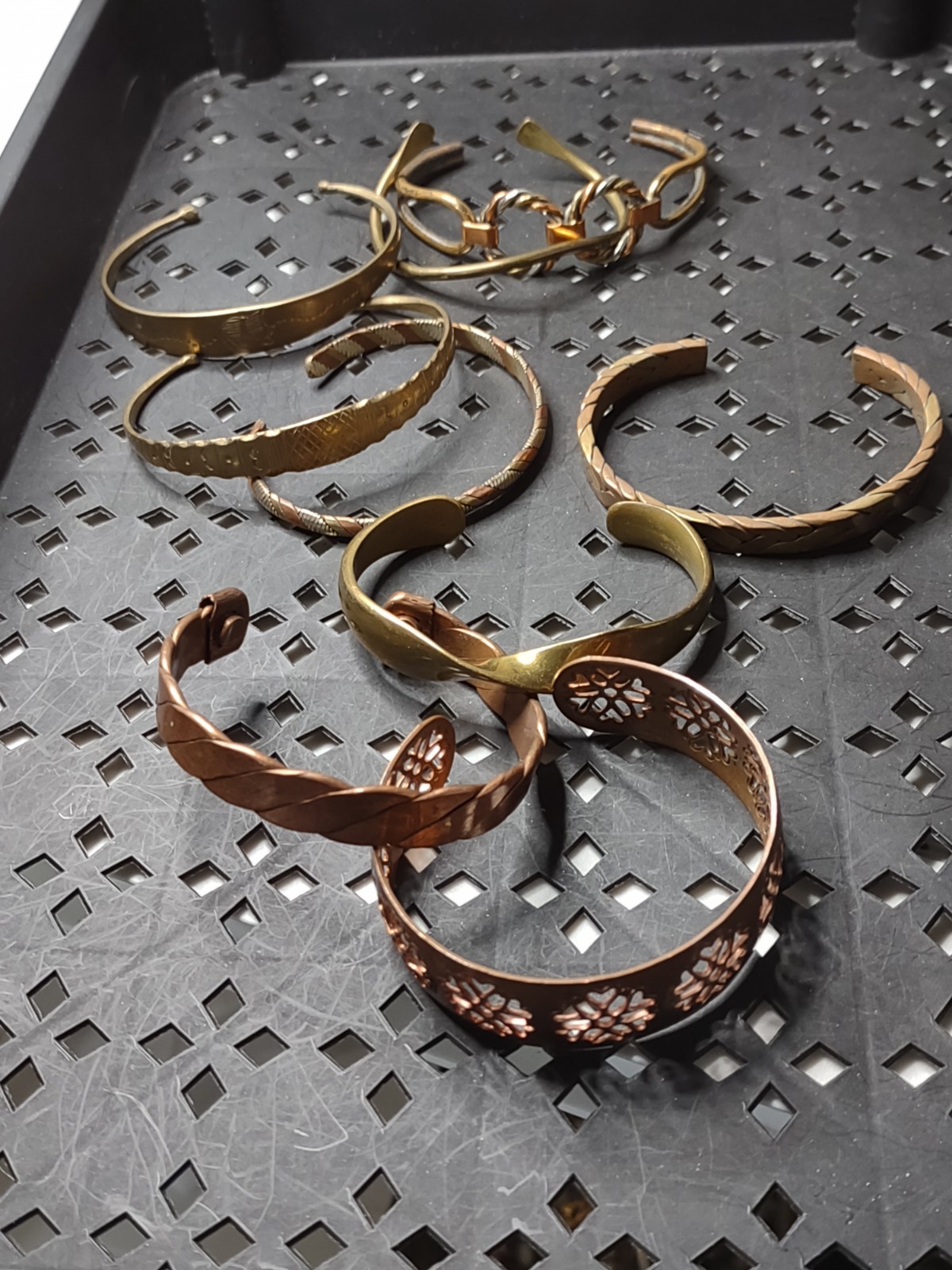 Lot Of Old Cuff Bracelets Bracelet Lot HMLAC