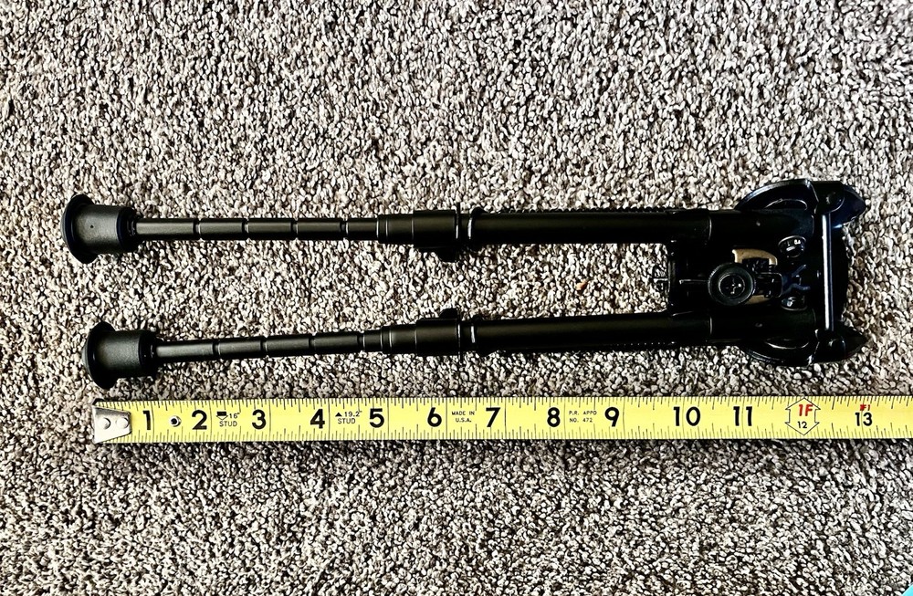 Caldwell 9"-13" Bipod, Fixed Model -Black