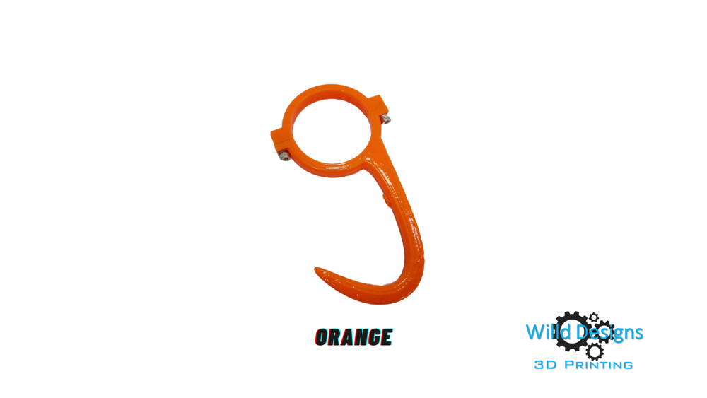 Custom Steering Wheel Cage Hook - 3D Printed | Easy Installation | Multiple Size