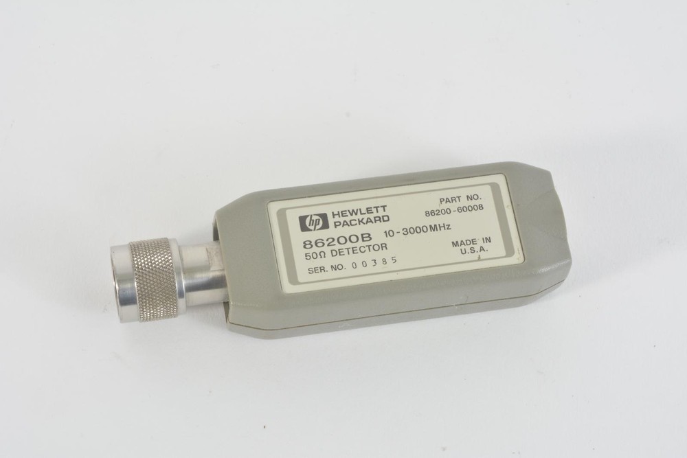 HP 86200B 50 ohms RF Scalar Detector 86200-60008