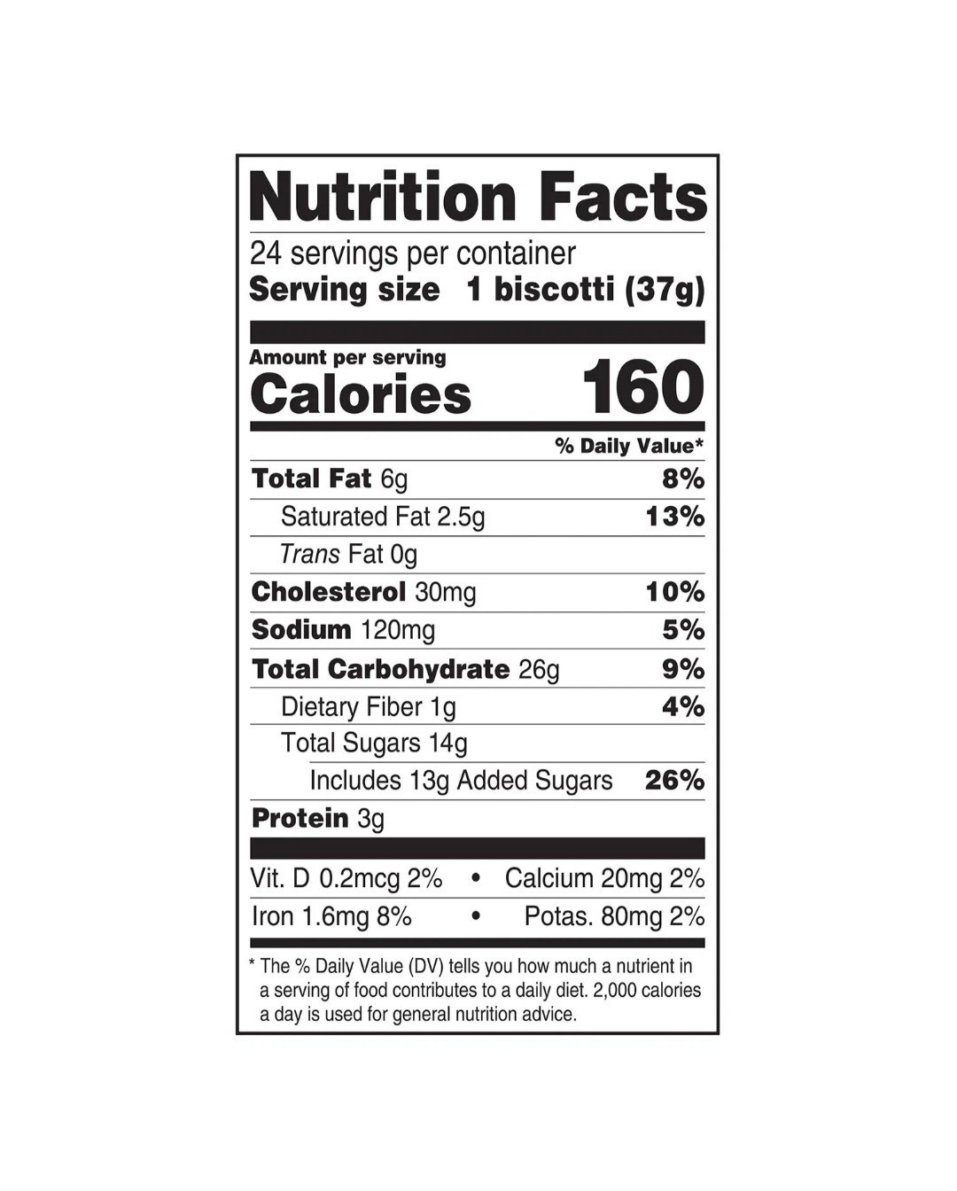 Nonni's Almond Chocolate Biscotti 24 Count Box –1lv 15.2 Oz FREE SHIPPING