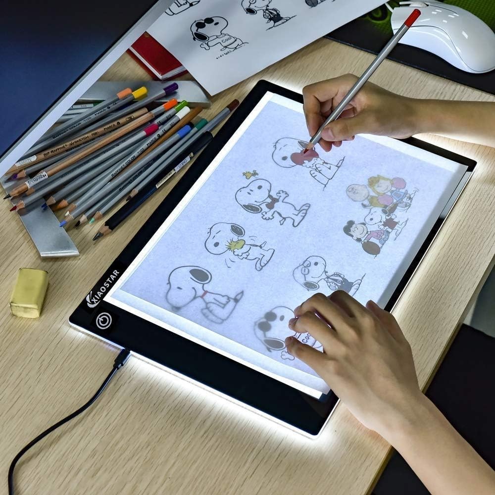 USB Light Box for Artists, Animation