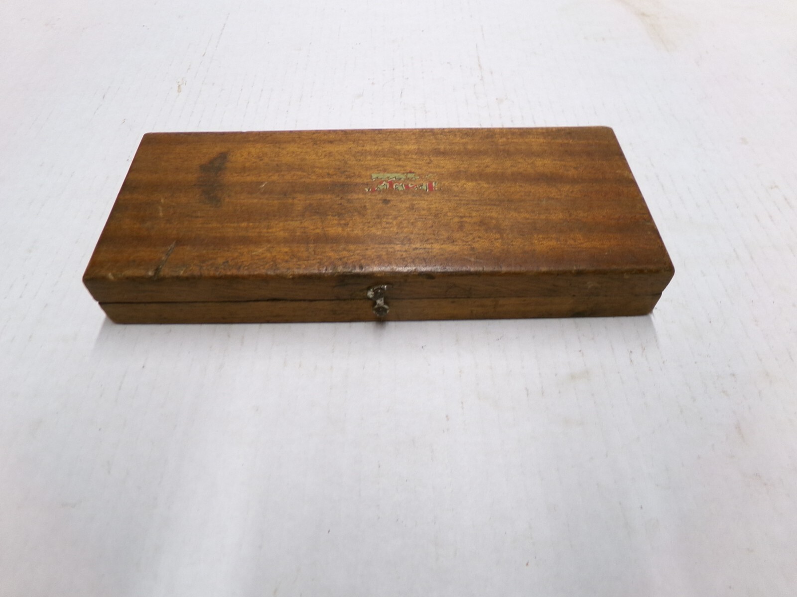 Starrett No 360 Protractor In Wooden Case Incomplete