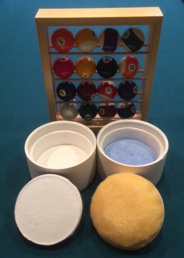 Billiard / Pool Ball Cleaner / Polisher & Buffer & Rack