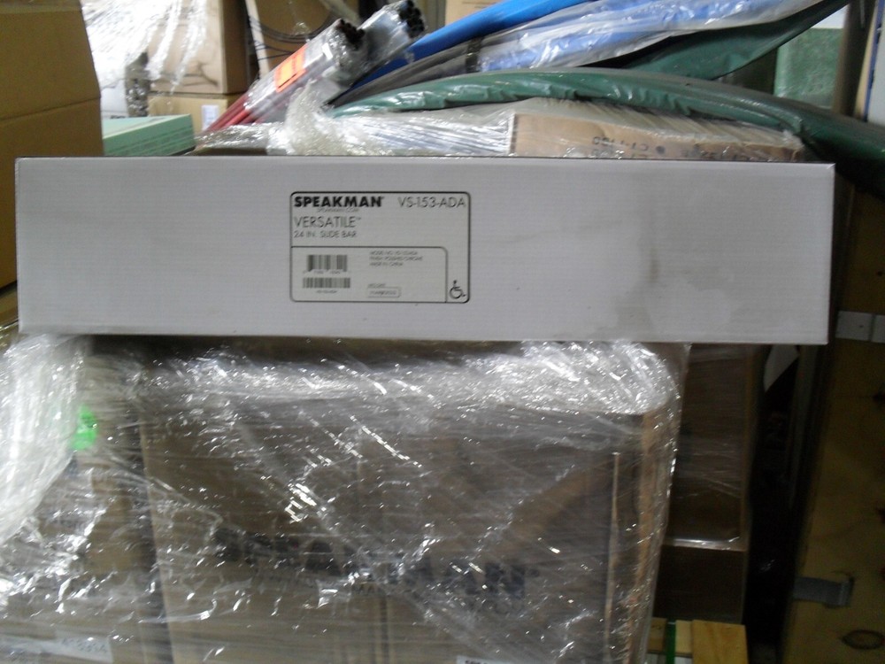 Speakman VS-153-ADA Versatile 24" Slide Bar Chrome