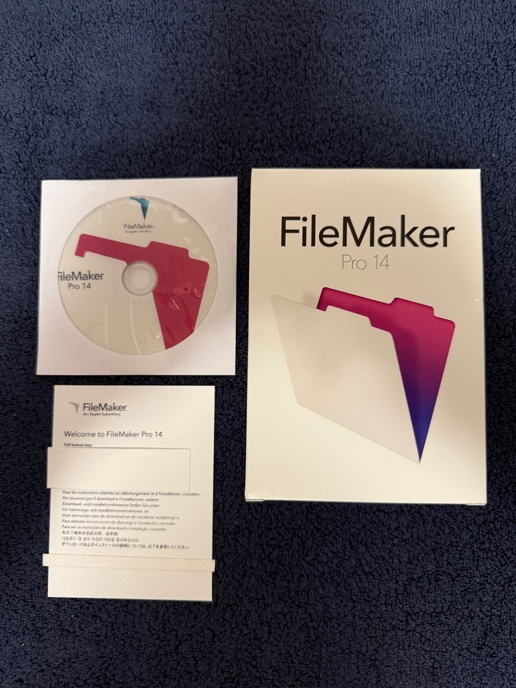 FileMaker Pro 14 Software--Full Version for Mac and Windows, Free Shipping