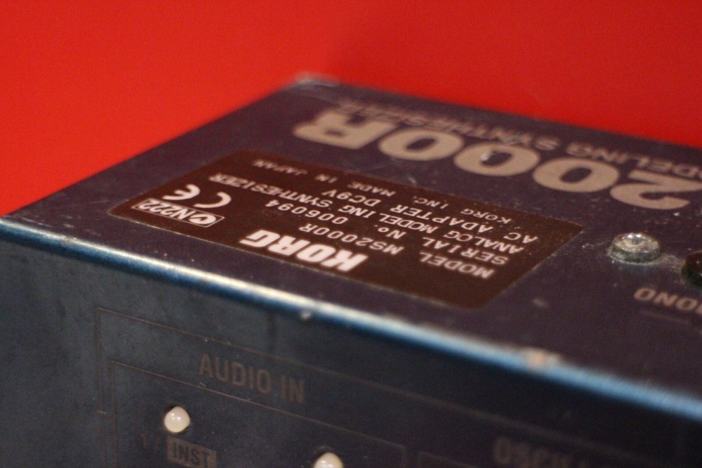 USED KORG MS2000 MS 2000 R Analog Modeling Synthesizer Module U2362 240911