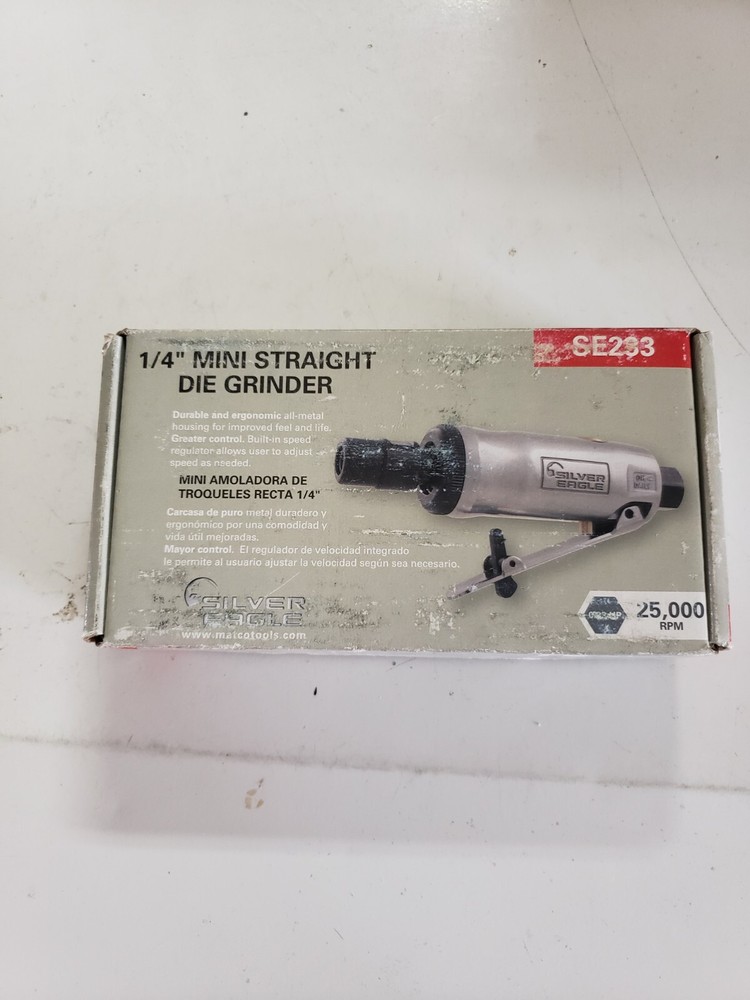Silver Eagle/Matco tools SE233 1/4" mini straight pneumatic die grinder