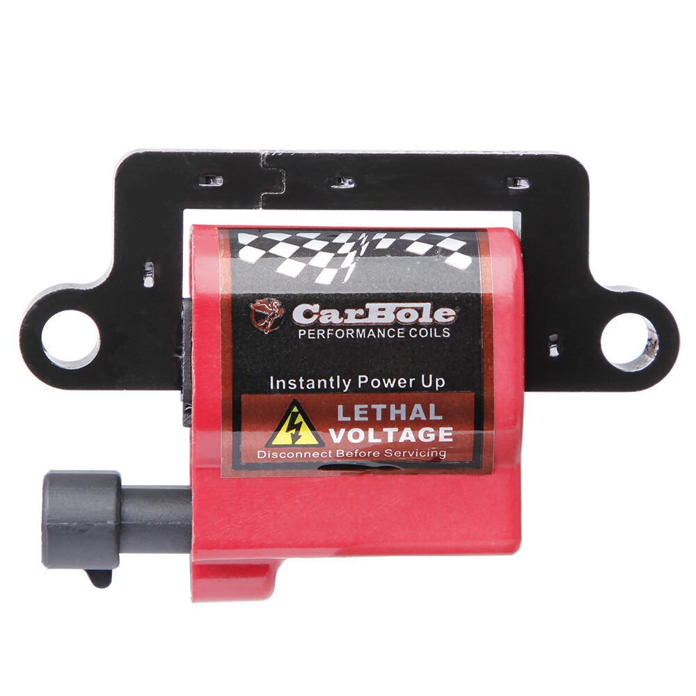 8 Pack Square Ignition Coil and Spark Plug Wire For Chevy GMC 4.8L 5.3 6.0L 8.1L