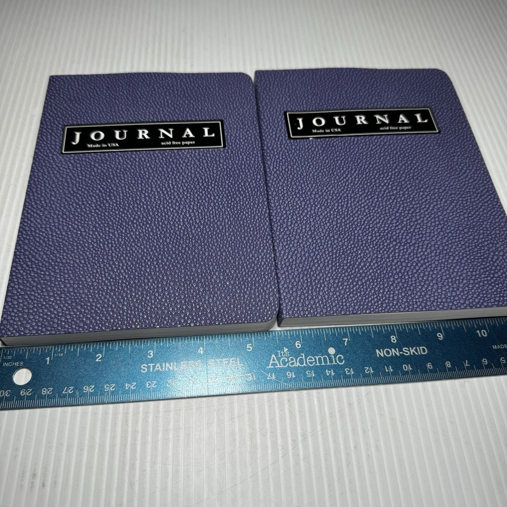 2 Blank Journals