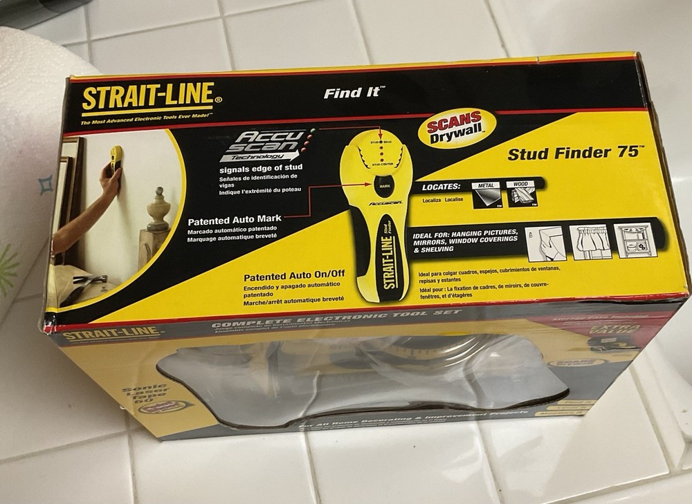 Straight-Line Laser Tool Set NIB