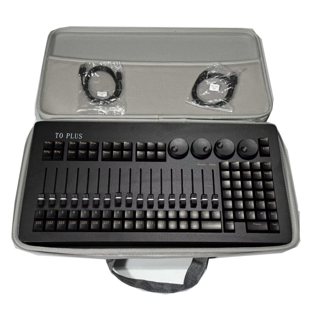 Professional TO PLUS DMX512 Controller for Stage Lighting Command Wing Console