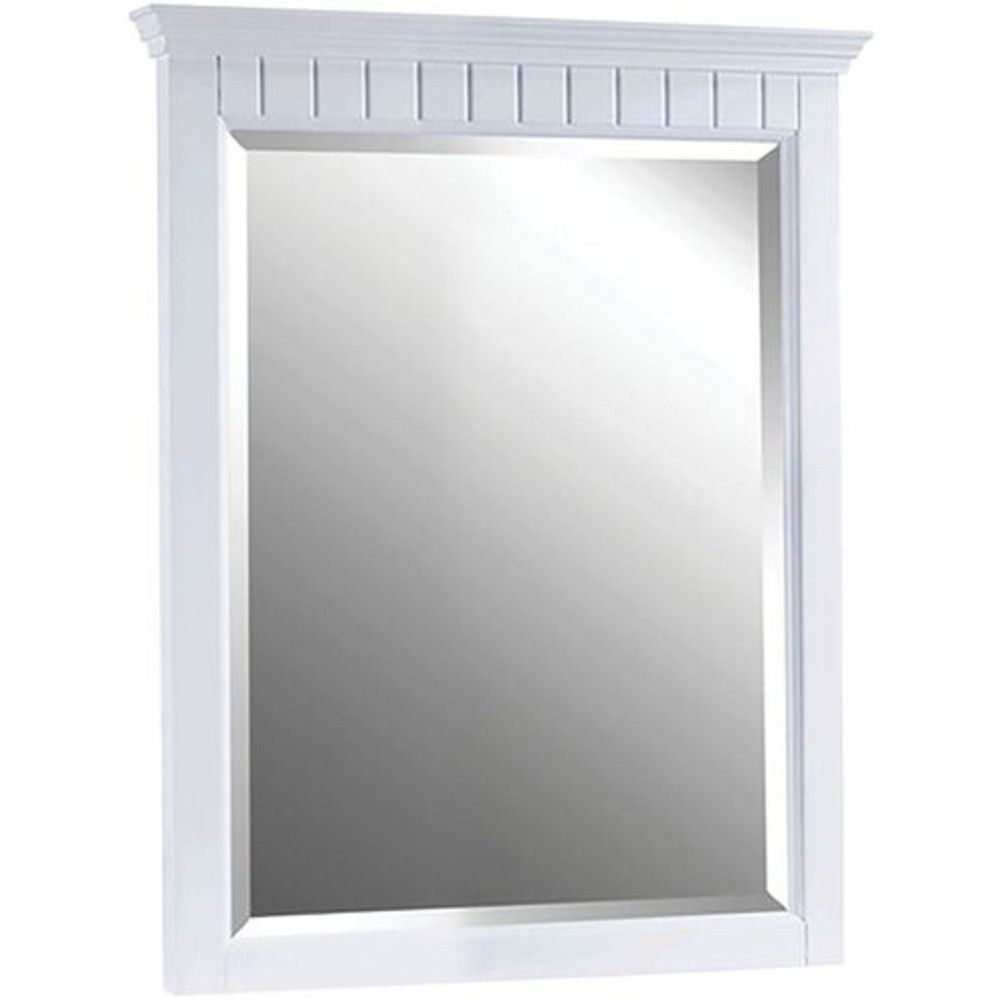 Danube White Rectangular Wall Mirror M-DANUBE-24WT