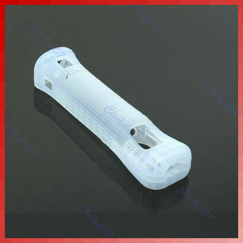 White Silicone Case Cover For Nintendo Wii Remote Controller With Motion Plus u