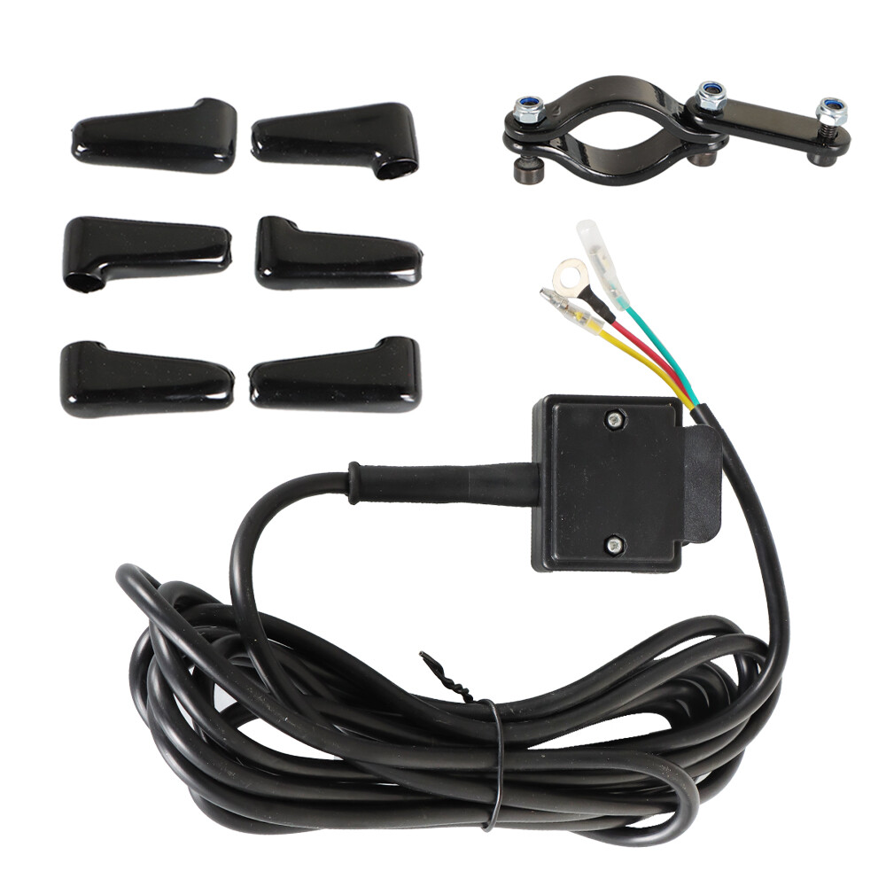 For WARN ATV NEW 12V Winch Rocker Thumb Switch Handle Bar Control & Bracket