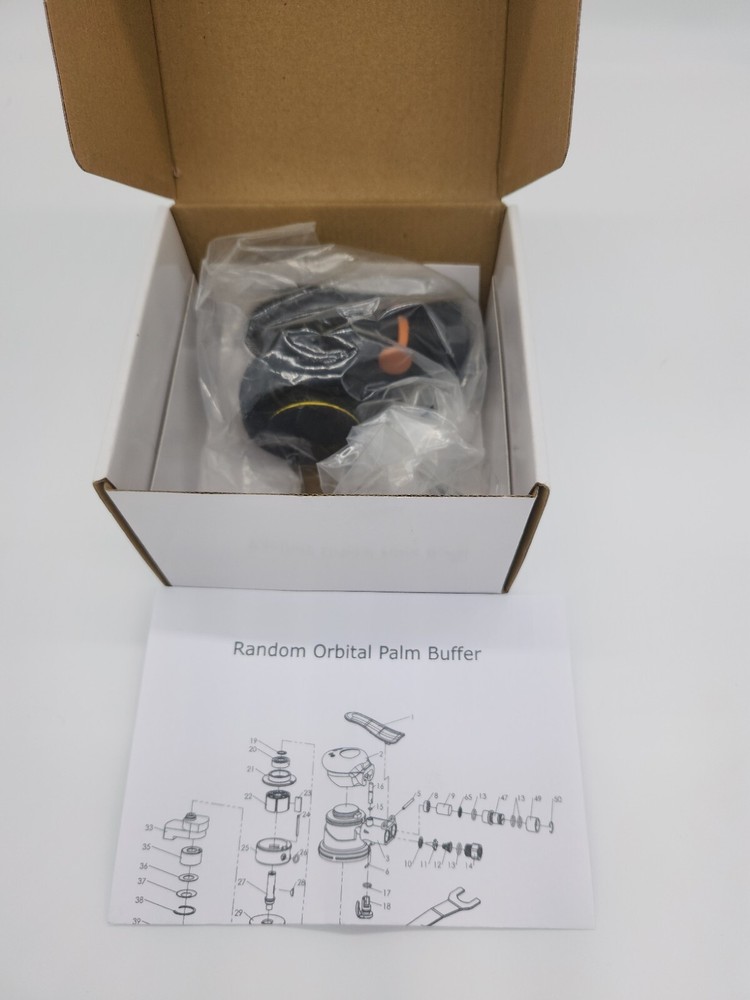 2" Random Orbital Palm Buffer w/ built in speed controls (Industrial Grade)