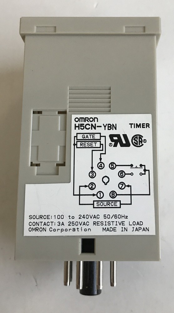 *NEW* Omron H5CN-YBN Digital Timer Module 100-240VAC