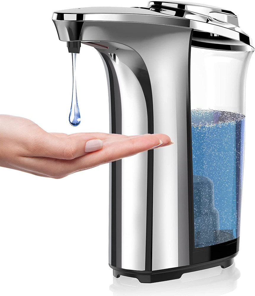 Touchless 17oz Automatic Soap Dispenser with Upgraded Infrared Sensor for Kitche
