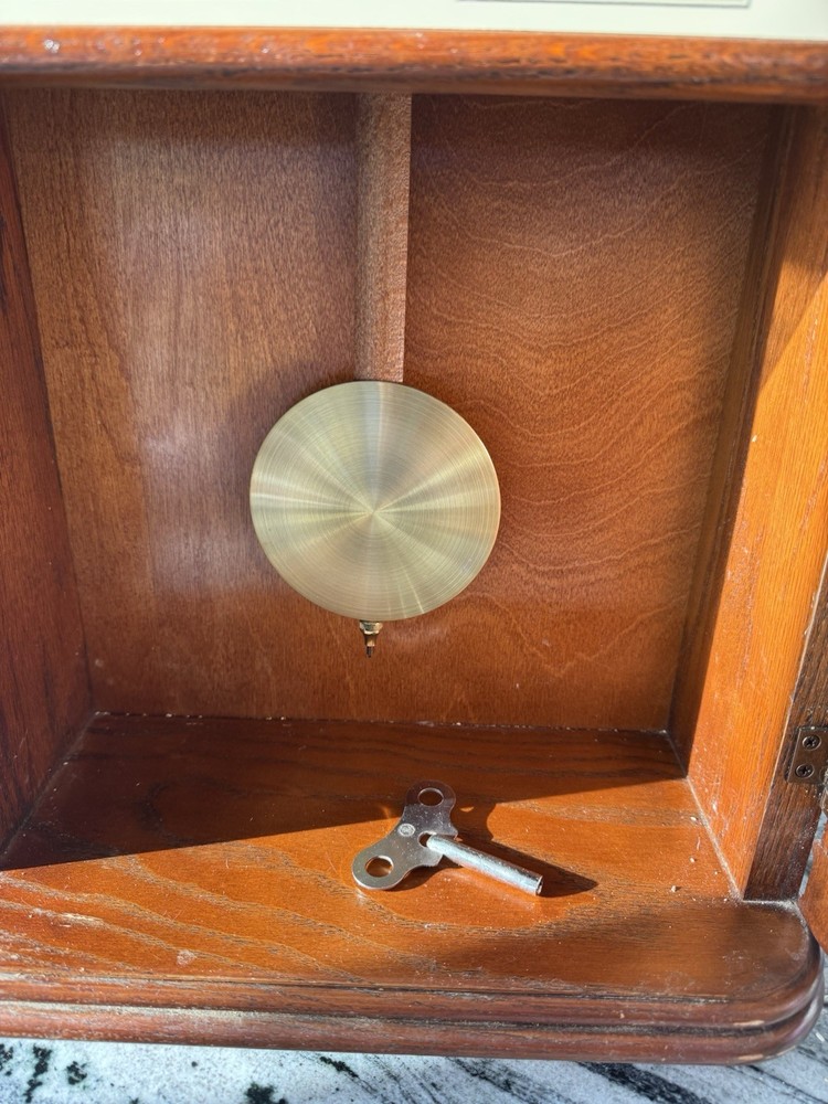 Howard Miller 613-108 Sandringham Key Wind Pendulum Wall Clock