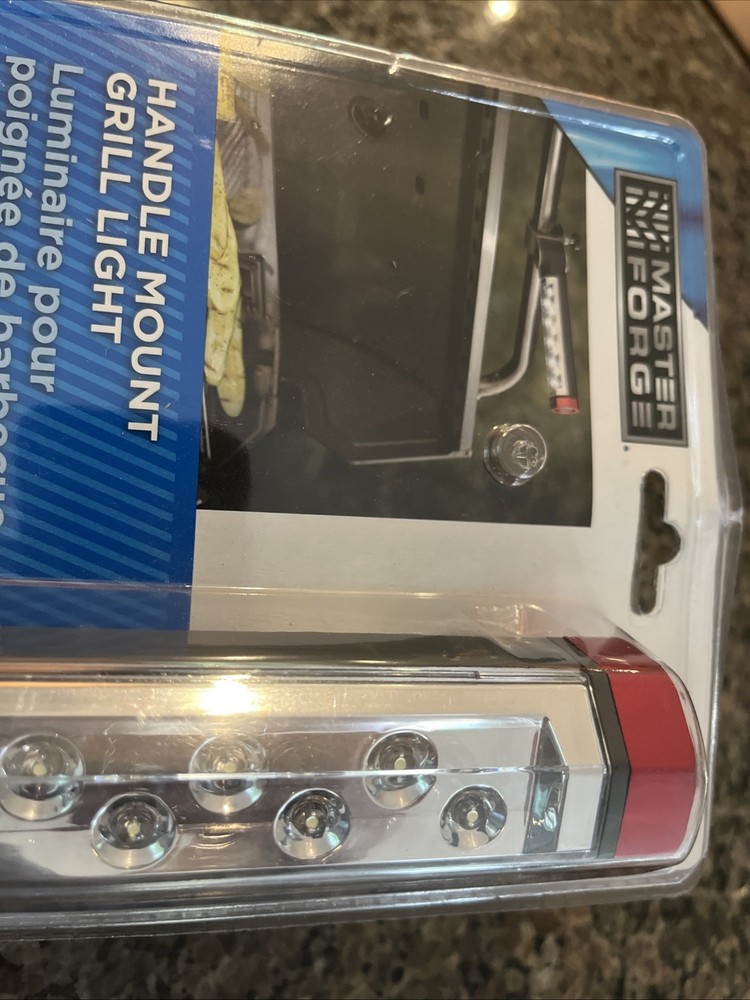 Master Forge Handle Mount Grill Light LED, New!