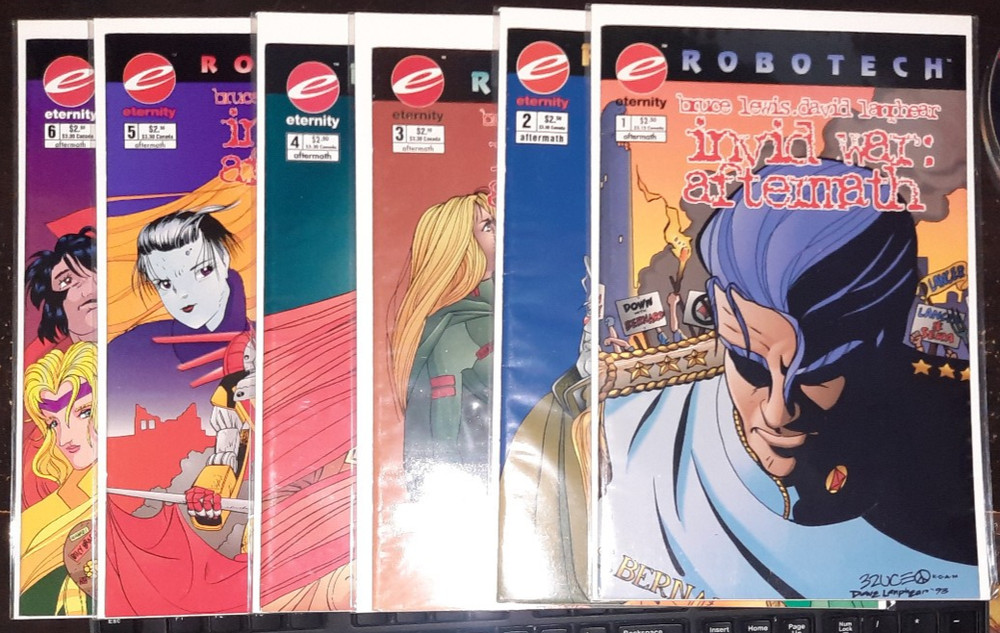 Eternity/Academy - Robotech Invid War Aftermath (1993) - Single Issues