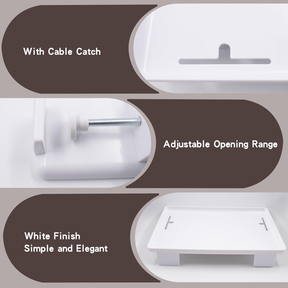 Bedside Shelf for Bunk & Loft Beds, Floating Bed Side Organizer Shelf with Ca...