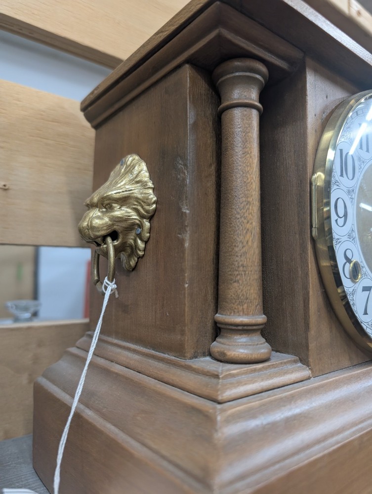 Seth Thomas original wood mantel clock