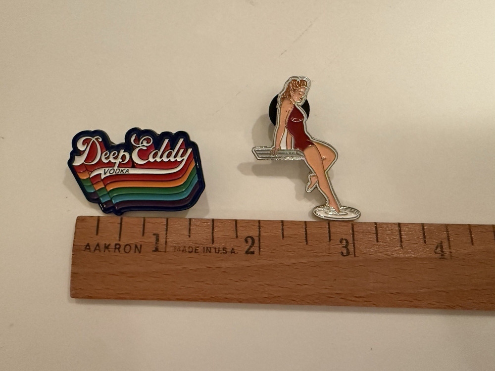 Deep Eddy Vodka - 3 Sunglass holders 2 Floating Keychains 2 Pins