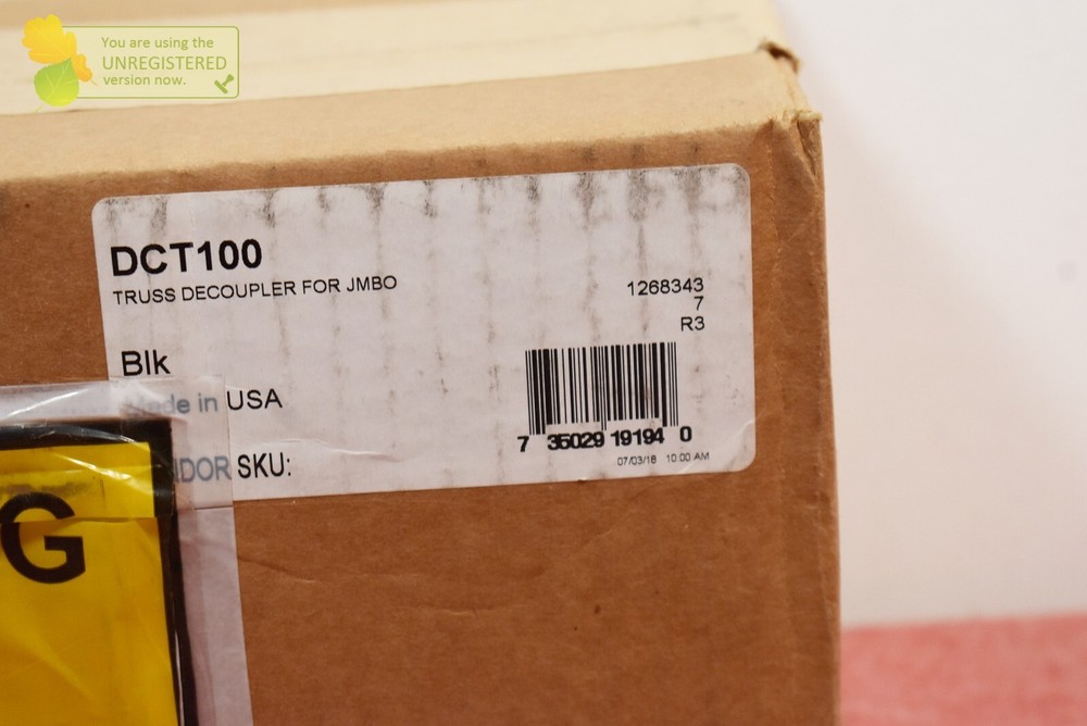 PeerlessDCT100 Truss Ceiling Mount with Decoupler for Peerless Jumbo*