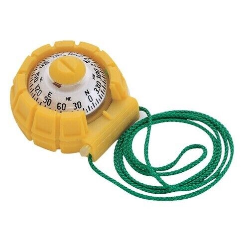 RITCHIE COMPASSES Compass, Handheld, 2" Dial, Yellow G702