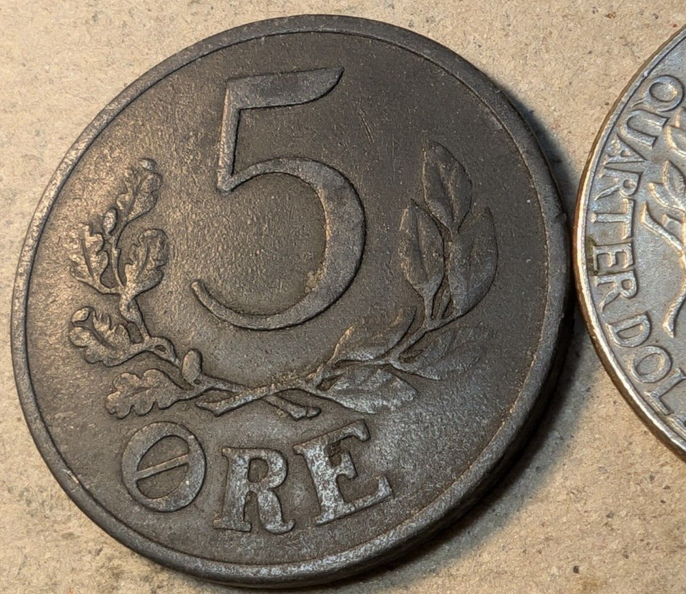 Denmark 5 ore 1942