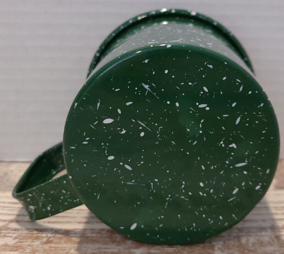 Graniteware Green Coffee Mug 12 oz