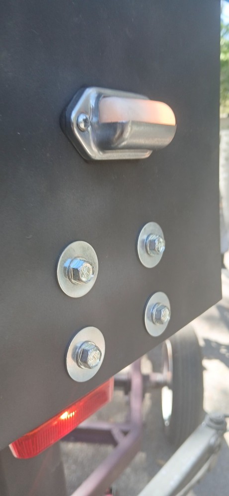 XTENDOR LIC PLATE RISER for Harmar Lifts Ready to Mount / Includes hardware
