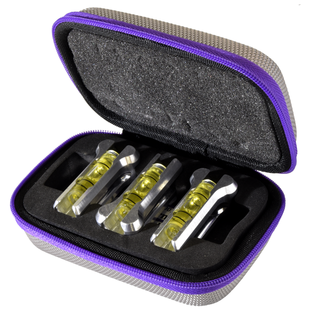 Tile Lippage Leveling System ... Kit Contains 3 levels and 1 case