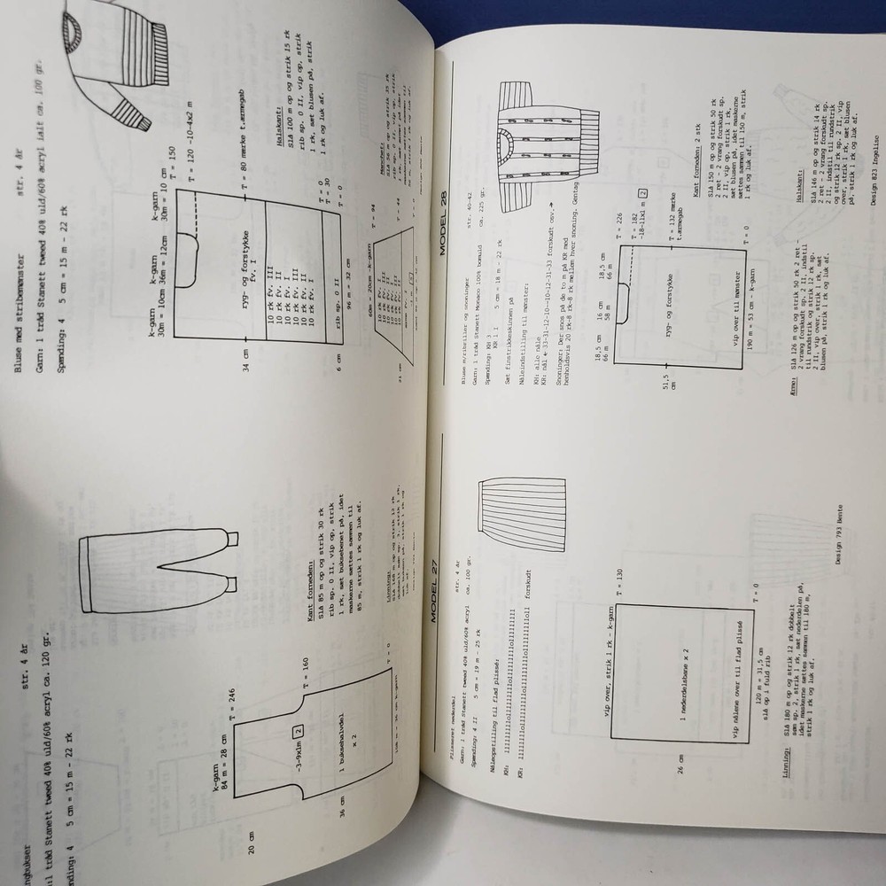 STANETT MASKINSTRIK NR 5 Machine Knitting Patterns Women