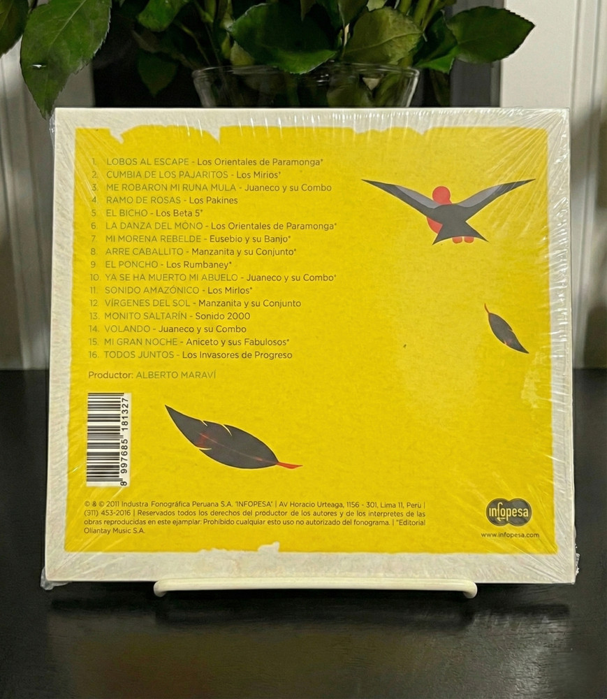 Various – Cumbías Chichadélicas (Peruvian Psychedelic Chicha) Imported Sealed CD