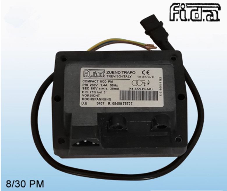 FIDA 8/30PM 8KV ignition transformer