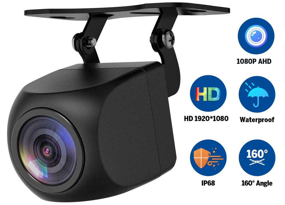A0127 Rear View Backup Reverse Color AHD Camera for Android Car Head Unit Stereo