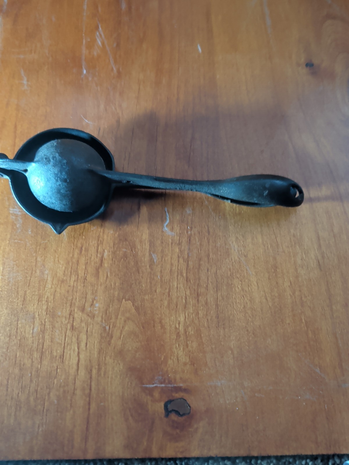 Cast Iron Juice Citrus Squeezer Civil War Era Ex Condition