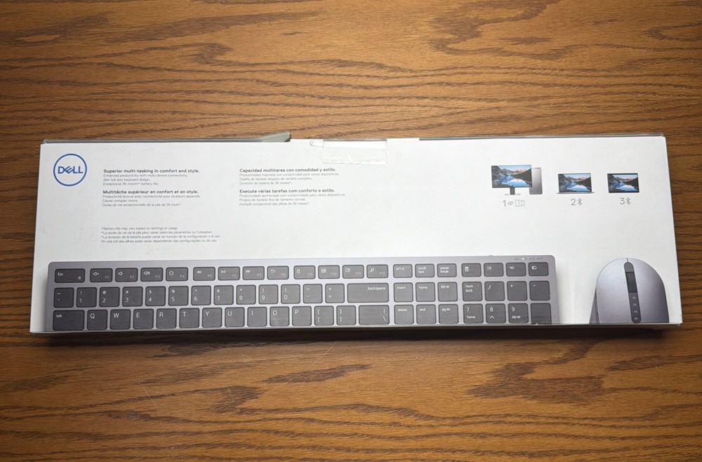 Dell Premier Multi-Device Wireless Keyboard & Mouse - KM7321W