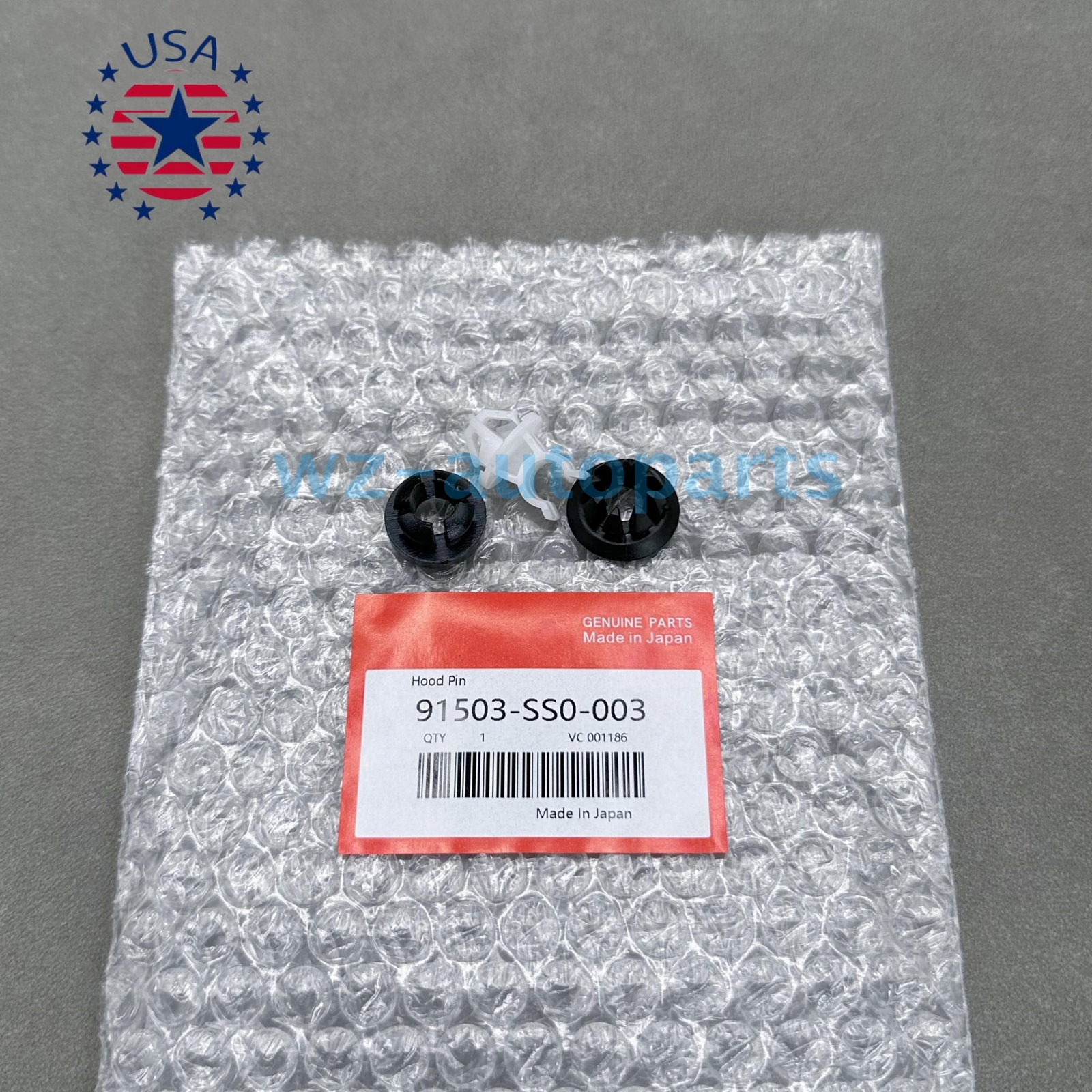 OEM! 3pcs Car Hood Support Prop Rod Holder Clip For Honda Accord Odyssey Prelude