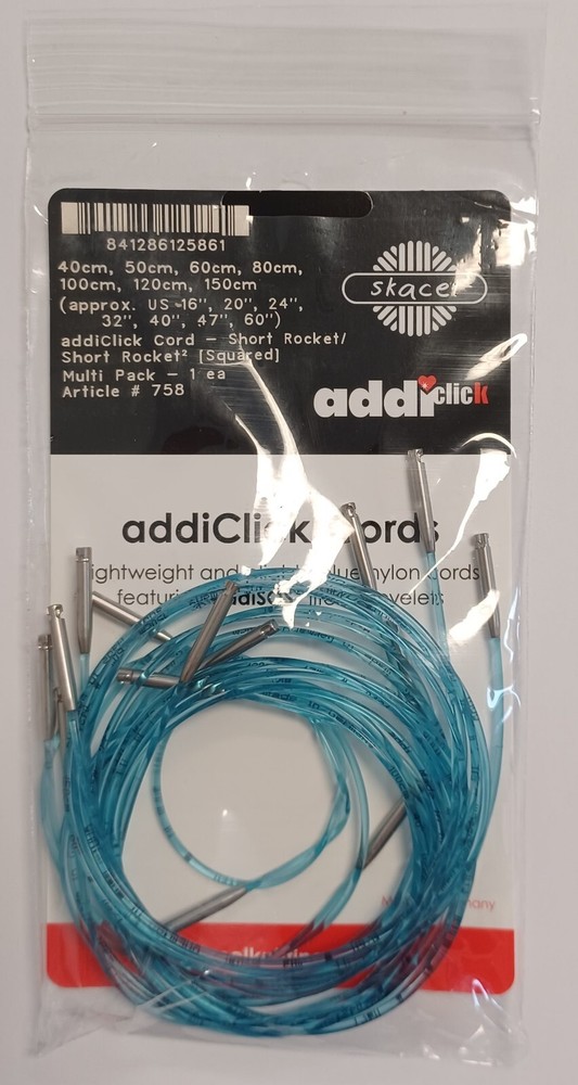 AddiClick Cords - Short Rocket / Rocket2 [Squared] - Multi Pack #758