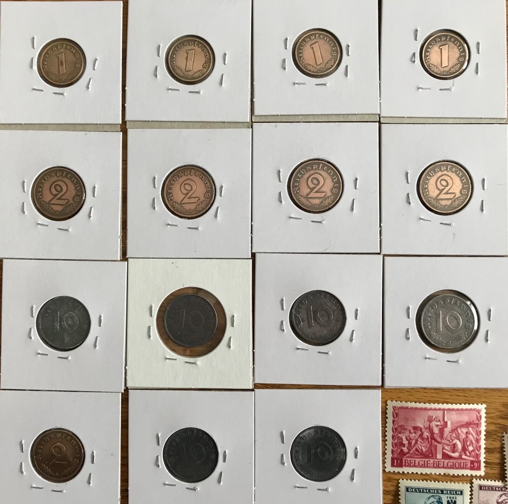 Third Reich Coins and Stamps
