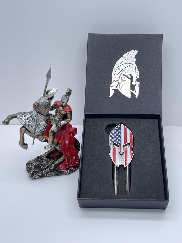 SPARTAN FLAG DIVOT TOOL & BALL MARKER
